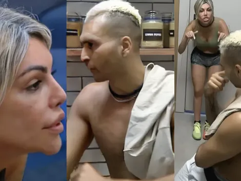 Liziane e Brenno se desentendem e amizade fica estremecida