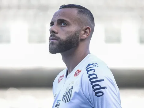 Guilherme treina com companheiros e não preocupa o Santos