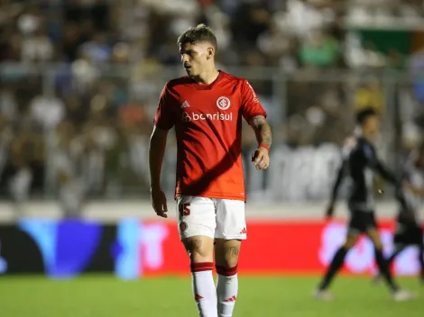 Lucca desfalca o Internacional devido à lesão muscular