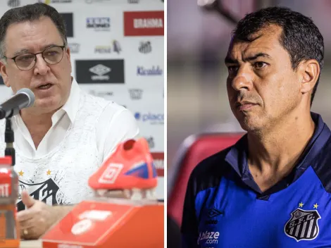 Santos marca reunião com Carille e ajustes são expostos