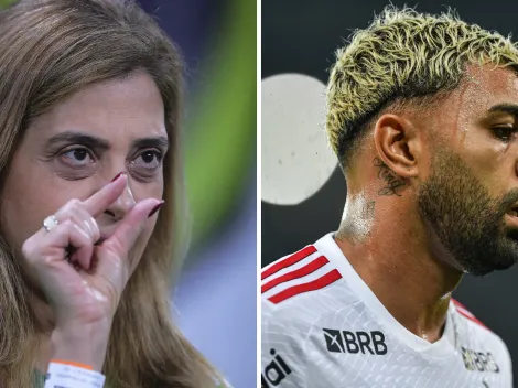 Leila Pereira despista sobre Gabigol no Palmeiras