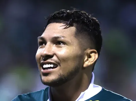 Rony curte postagem que aponta dificuldade para Gabigol no Palmeiras
