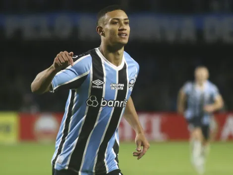 Gustavo Nunes recebe elogios da torcida do Grêmio