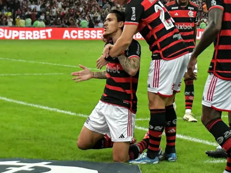 Pedro beija escudo do Flamengo e torcedores comentam
