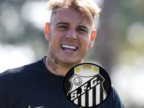 Róger Guedes foi pensado por Marcelo Teixeira no Santos