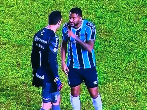 Reinaldo e Marchesín protagonizam discussão no Grêmio