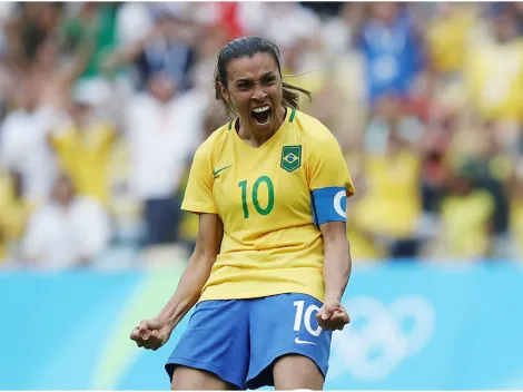 Marta e mais seis jogadoras se juntam à seleção para as Olimpíadas