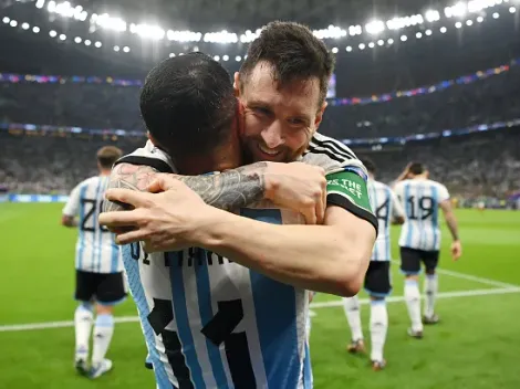 Lionel Messi conta bastidores da aposentadoria de Di María