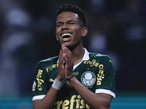 Cartão amarelo não tira Estêvão do Palmeiras contra Botafogo
