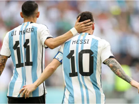 Scaloni comenta lesão de Messi e destaca Di María