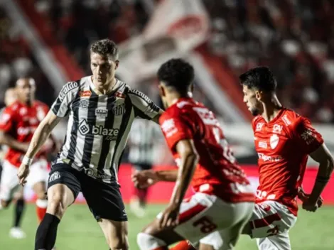 Santos abre o placar, mas cede empate para o Vila Nova na Série B