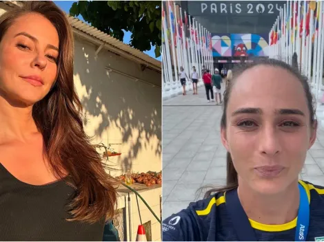 Paolla Oliveira apoia olímpica atleta acusada de abandonar a filha