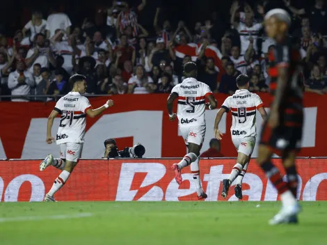 São Paulo vence Flamengo no Morumbis com gol decisivo de Calleri