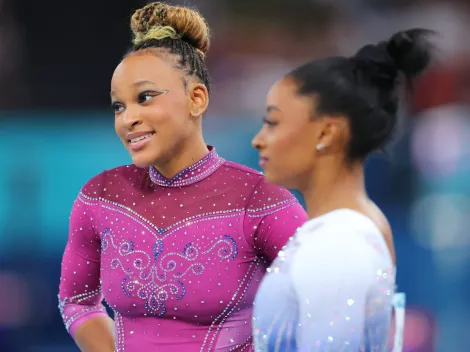 Simone Biles relembra cirurgias de Rebeca Andrade e faz elogios