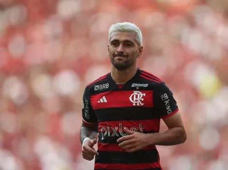 Arrascaeta lamenta empate do Flamengo contra o Palmeiras