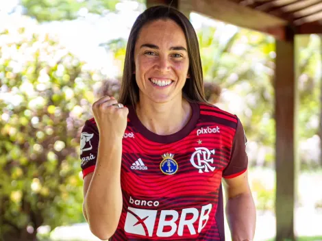 Flamengo Feminino anuncia o retorno de Agustina para o Brasileirão