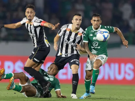 Guarani e Santos empatam em 1 a 1 no Brinco de Ouro pelo Brasileirão Série B