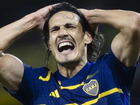 Cavani está fora de Cruzeiro X Boca Juniors