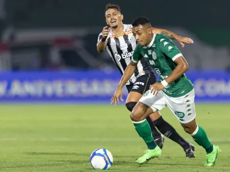 Santos não segura o placar e cede empate ao Guarani