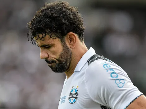 Diego Costa sente nova lesão e aumenta tempo de desfalque no Grêmio