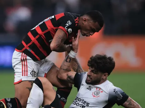 Com polemica no fim, o Corinthians vence o Flamengo na Neo Química Arena