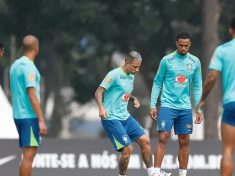 Seleção Brasileira faz último treino antes do jogo contra o Paraguai