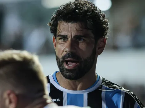 Diego Costa é expulso por briga em jogo do Grêmio na Copa FGF