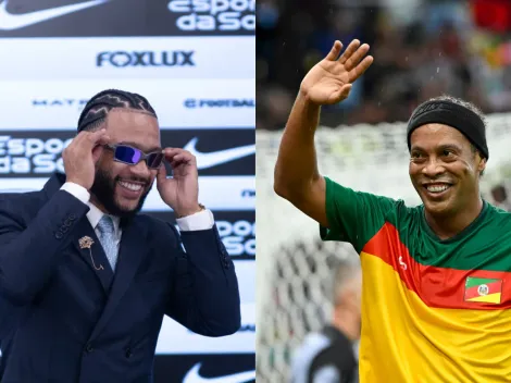 Memphis Depay revela Ronaldinho Gaúcho como ídolo de infância