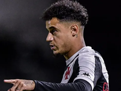 Philippe Coutinho treina normalmente pelo Vasco