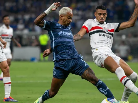 São Paulo ganha do Cruzeiro fora de casa, e sobe na tabela do Brasileirão