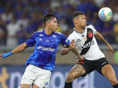 Cruzeiro e Vasco empatam em jogo eletrizante no Mineirão