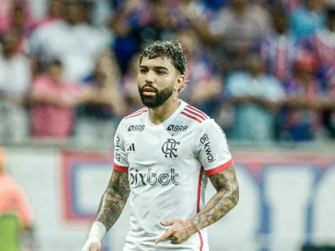 Nação esculacha atuação de Gabigol contra o Bahia