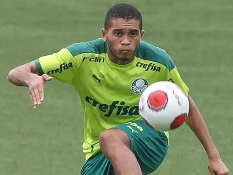 Vareta, promessa do Palmeiras, pede passagem ao titular profissional