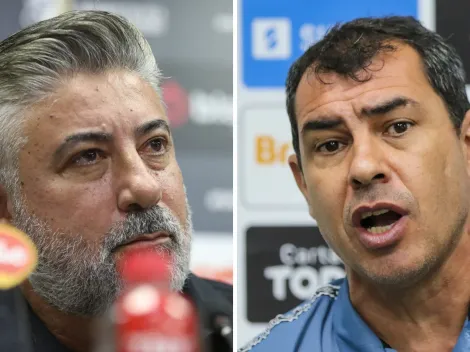 Gallo e Carille mal se comunicam nos bastidores do Santos