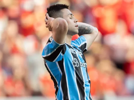 GreNal: Substituição de Aravena no írrita torcida do Grêmio