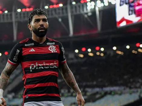 Gabigol não gostou de substituição no Flamengo 