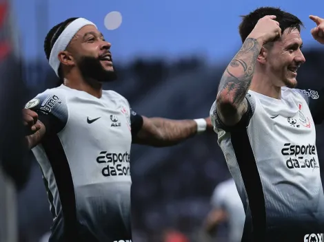 Corinthians escala Memphis Depay e faz mudanças no meio