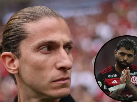 Filipe Luís defende Gabigol no Flamengo após fim de jejum
