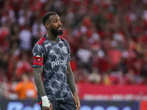 Gerson fica na academia e não vai a campo em treino do Flamengo