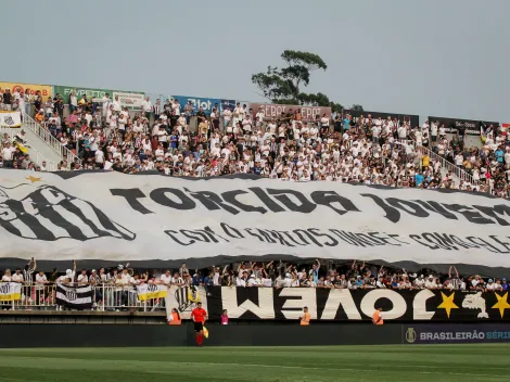 Torcida do Santos chega perto de cumprir promessa