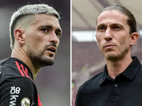 Filipe Luís detalha superação de Arrascaeta no Flamengo