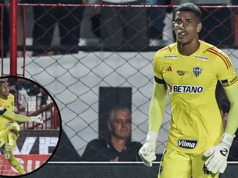 Gabriel Delfim vira 'paredão' em derrota do Atlético em Goiânia