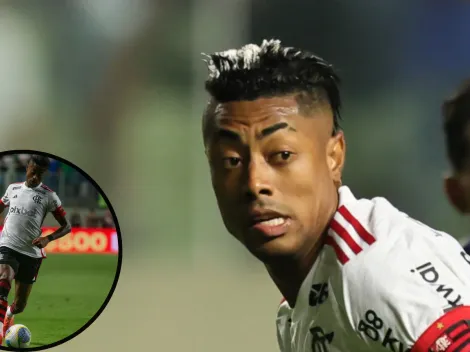 Bruno Henrique 'entorta' zagueiro em Cruzeiro x Flamengo; assista!