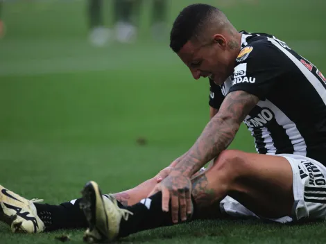 Guilherme Arana não vai jogar em Atlético-MG x Botafogo