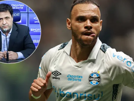 Alberto Guerra não gosta de reclamação de Braithwaite no Grêmio