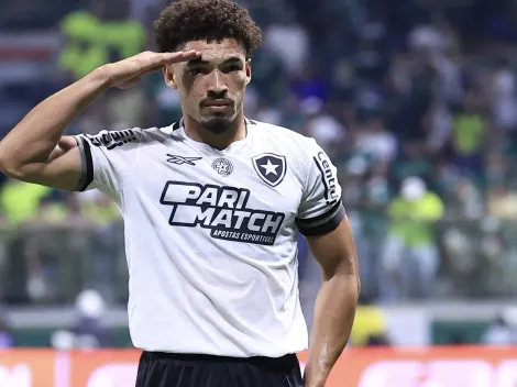 Adryelson ficou aliviado no vestiário após Palmeiras x Botafogo