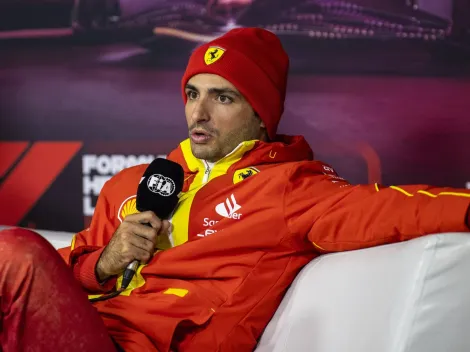 Carlos Sainz ite frustração após corrida no GP de Las Vegas