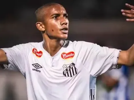 Juninho, filho de Robinho, é destaque do Santos na Copinha