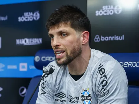 Tiago Volpi é descartado dos relacionados em jogo do Grêmio