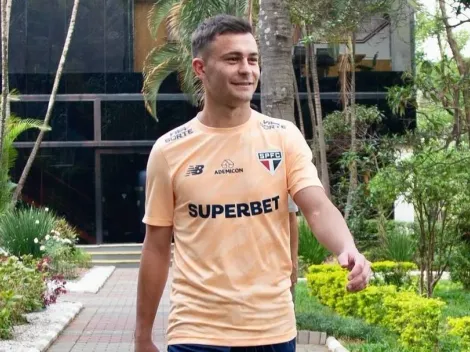 Santi Longo se despede do São Paulo após poucas oportunidades com Luís Zubeldía